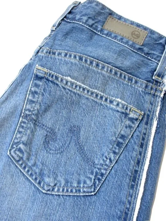 NWT Adriano Goldschmied AG Adria in Socialite Low-rise Paneled Wide Leg Jeans 27 - Picture 11 of 16